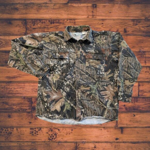 Gorpcore Y2k Camo Jacket Buck Country Camo Men's XL - Picture 1 of 7